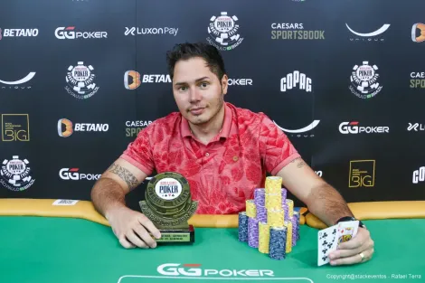 Rafael Santos supera Daniel Motta no HU e fatura No Breaks da WSOP Brazil