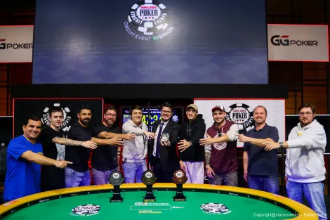 Pedro Madeira tem grande vantagem na FT do Main Event da WSOP Brazil