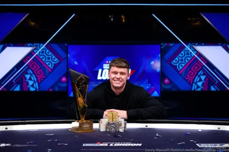 Ian Hamilton vira heads-up e é campeão do Main Event do EPT Londres