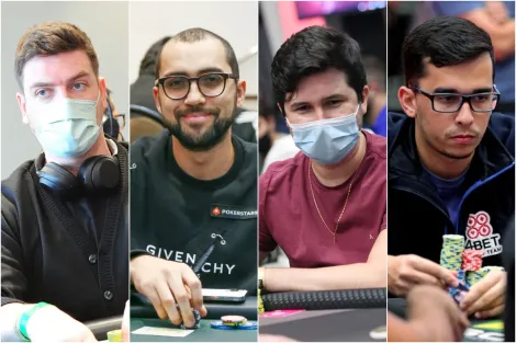 Batalhão verde e amarelo avança no Evento #13-High do WCOOP Take 2