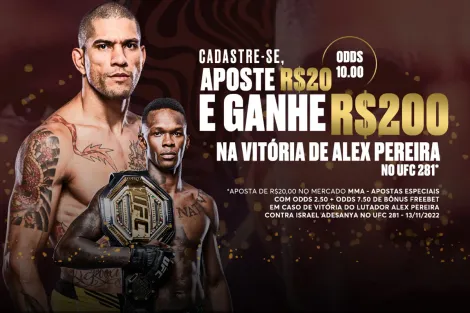 H2Bet faz promoção especial em luta do brasileiro Alex Pereira no UFC 281