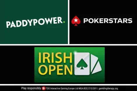 PokerStars e Paddy Power anunciam parceria para o Irish Poker Open