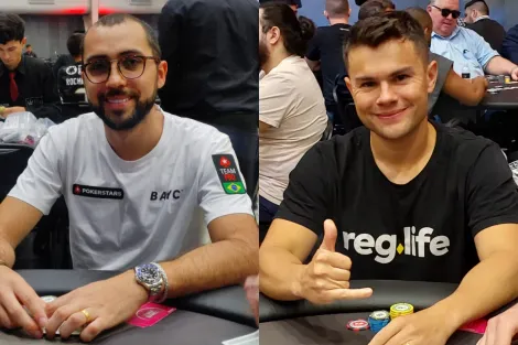 Rafael Moraes acerta quadra contra Gustavo Mastelotto no 1-Day HR KO do BSOP Millions