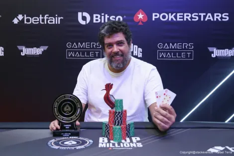 Tamer Dawood domina HU e fatura o título do Daily 300 do BSOP Millions