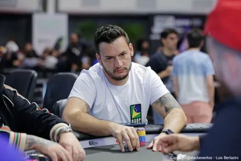 Diego Santos lidera estrelado field do Super High Roller do BSOP Millions