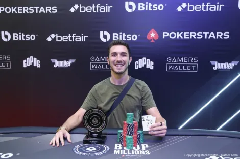 Giuseppe Murabito conquista o título do Daily 500 do BSOP Millions