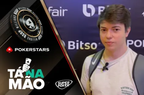 Tá na Mão: Nello Neto explica blefe com 9-high no Super High Roller do BSOP Millions