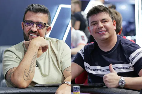 André Akkari e Alan Maurício são os bolhas do Super High Roller do BSOP Millions