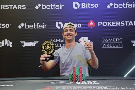 Gabriel Nobrega fatura o título do Freezeout do BSOP Millions