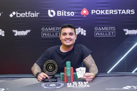 Peterson Machado vence Start-Up Road to PSPC do BSOP Millions