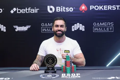 Tauan Naves é o campeão do Deepstack Mystery KO do BSOP Millions