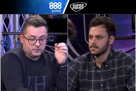 River cruel e AA quebrado marcam bolha da FT do 888poker LIVE Madrid