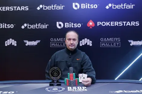 Marcelo Valadares "Marceleza" conquista o título do HORSE do BSOP Millions