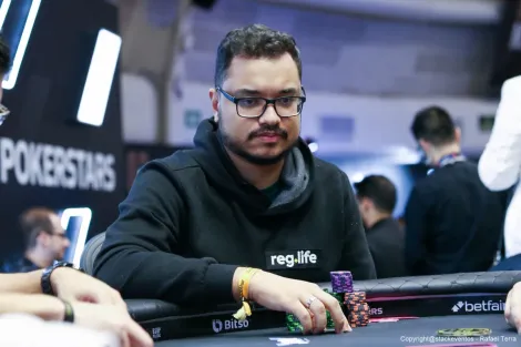 Kim de Sousa é o CL entre os 4 finalistas do High Roller do BSOP Millions