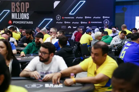 Matheus Simonetti encabeça 14 classificados no 10-Game Championship do BSOP Millions