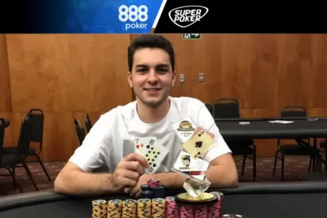 Luis Henrique Maciel é campeão do PKO Rumble 44 no 888poker