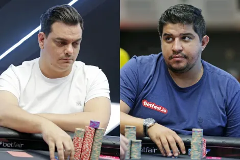 Caio Hey tem QQ quebrado na mesa final do Main Event do BSOP Millions