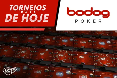 Torneios de Hoje: Confira os destaques do Bodog para esta terça-feira