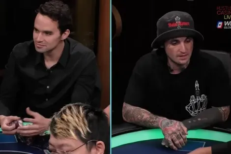 Mão bizarra gera pote de US$ 282 mil no Hustler Casino Live; assista