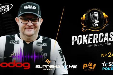 Bruno Machala é o convidado do episódio 248 do Pokercast