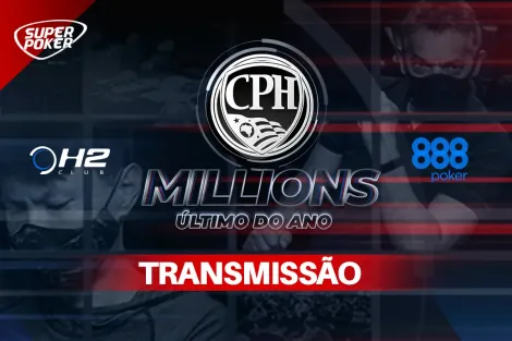 SuperPoker transmitirá emoções do último CPH Millions de 2022; veja a agenda