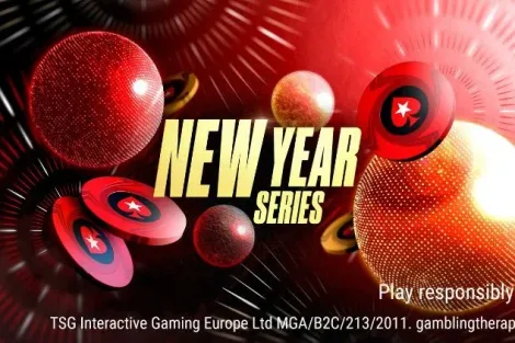 PokerStars anuncia New Year Series, com US$ 40 milhões garantidos durante a virada do ano