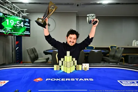 Rodrigo Seiji domina FT do Super High Roller e é bicampeão no EPT Praga