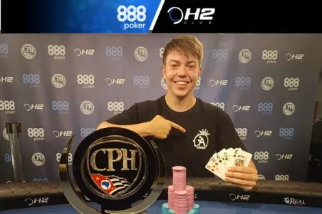 Nello Neto leva a melhor no Omaha Turbo do CPH Millions