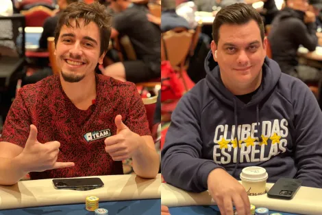 Felipe Ketzer e Caio Hey avançam à decisão do US$ 3K NLH do WPT World Championship