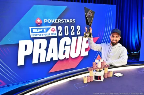 Jordan Saccucci domina FT e é campeão do Main Event do EPT Praga