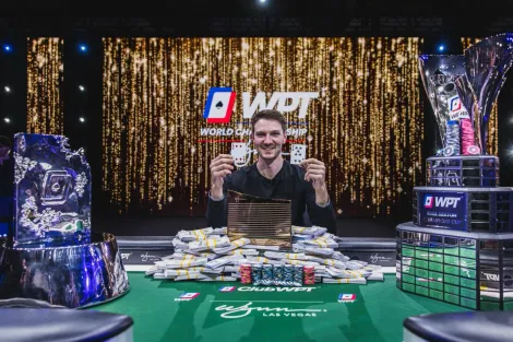 Eliot Hudon bate Benny Glaser no HU e é campeão do Main Event do WPT World Championship