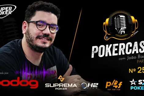 João Bauer retorna ao Pokercast no episódio 250