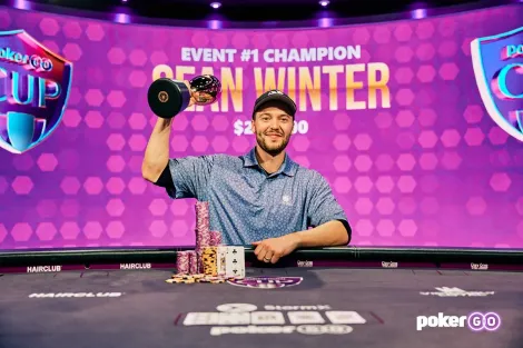 Sean Winter vai de short stack da FT ao título do Evento #1 da PokerGO Cup