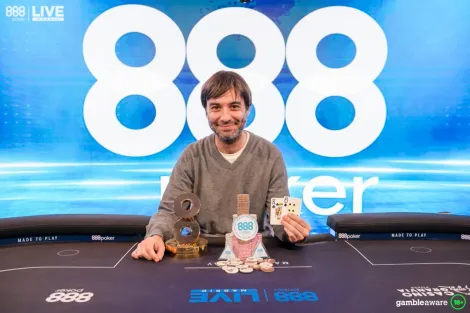 Adrian Garcia conquista o Main Event do 888poker LIVE Madrid