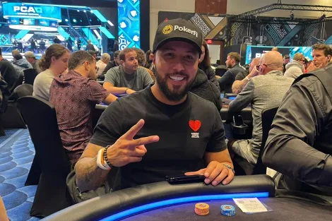 Rafael Reis fica em sexto no US$ 2.200 Deep Stack do PCA