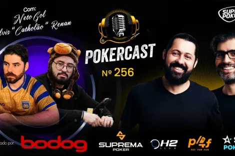 Elvis Renan e José Queiroz são os convidados do Pokercast 256