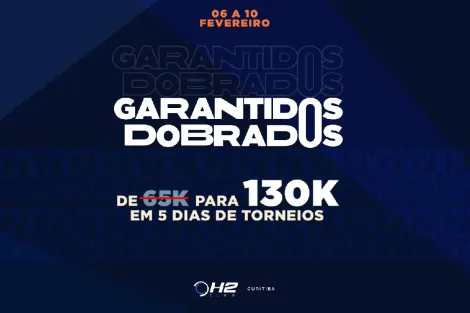 A forra em dobro começa hoje: H2 Club Curitiba tem semana de garantidos dobrados