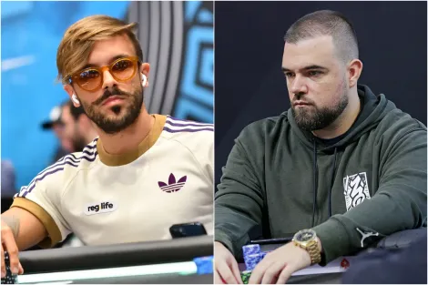 Yuri Martins e Pedro Padilha estão na mesa final do Super MILLION$