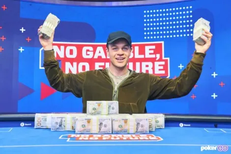 Andrew Robl vence "No Gamble, No Future" e leva forra de US$ 1,8 milhão