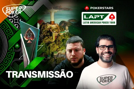 Main Event do LAPT Rio será transmitido ao vivo pelo SuperPoker; confira