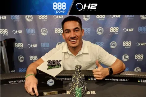 Kennedy da Silva é campeão do 20K Monster no H2 Club