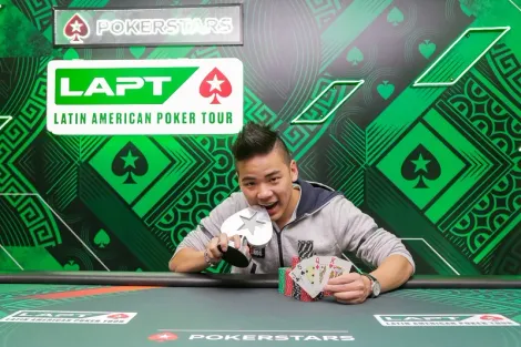 Jorge Huang fatura título do Pot-Limit Omaha do LAPT Rio em FT impecável