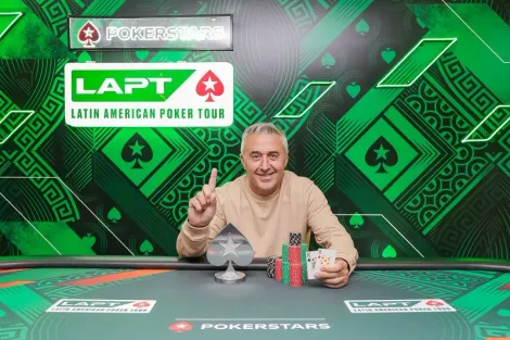 Miguel Stagnoli vence o Turbo Bounty do LAPT Rio em quarto título argentino