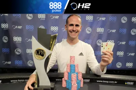 Léo Raja é campeão do Super High Roller do CPH