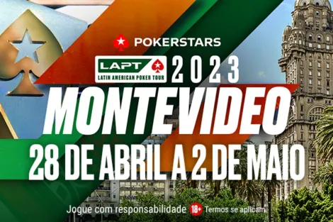 Satélites para o LAPT Montevidéu começam no próximo domingo no PokerStars