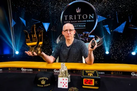 Talal Shakerchi supera mesa final de peso e é campeão do Main Event da Triton Vietnam