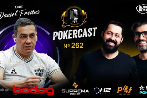 Daniel Freitas é o convidado do Pokercast no episódio 262