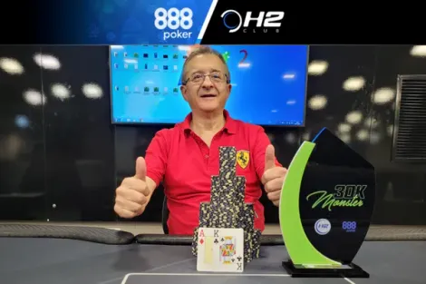 Antonio Carlos Arantes fatura o 30K Monster do 888poker Fest