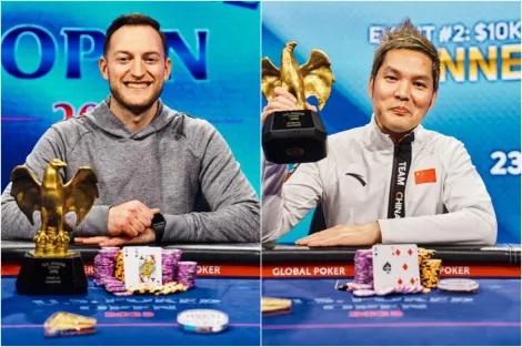 Joey Weissman e Ren Lin cravam primeiros torneios do US Poker Open