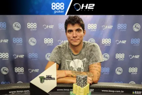 Leonardo Delonero conquista o título do 20K Monster do 888poker Fest